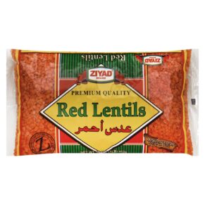 Ziyad, Beans Red Lentil, Case Of 6, 16 Oz