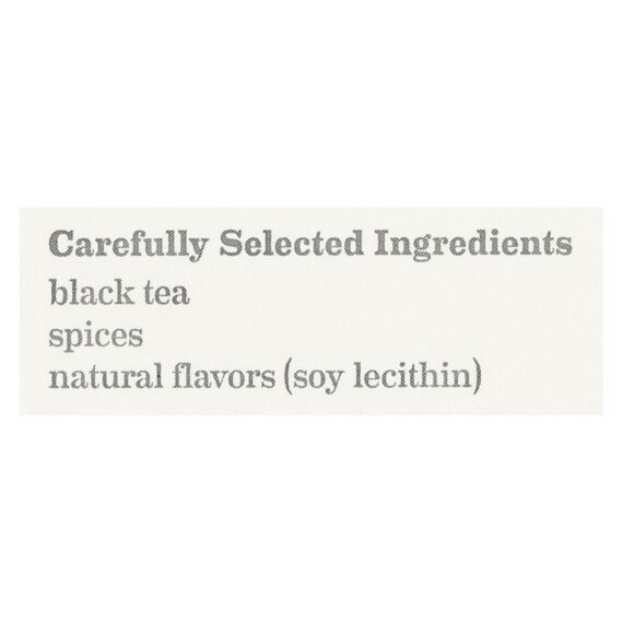 Bigelow Tea Black Tea, Spiced Chai, Case Of 6, 20 Bag - Image 2