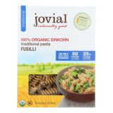 Jovial, Gluten Free Brown Rice Pasta, Fusilli, Case Of 12, 12 Oz.
