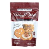 Pretzel Crisp Thin, Crunch Pretzel Crackers, Case Of 12, 7.2 Oz