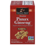Bravo Teas And Herbs, Tea, Absolute Panax Ginseng, 20 Bag