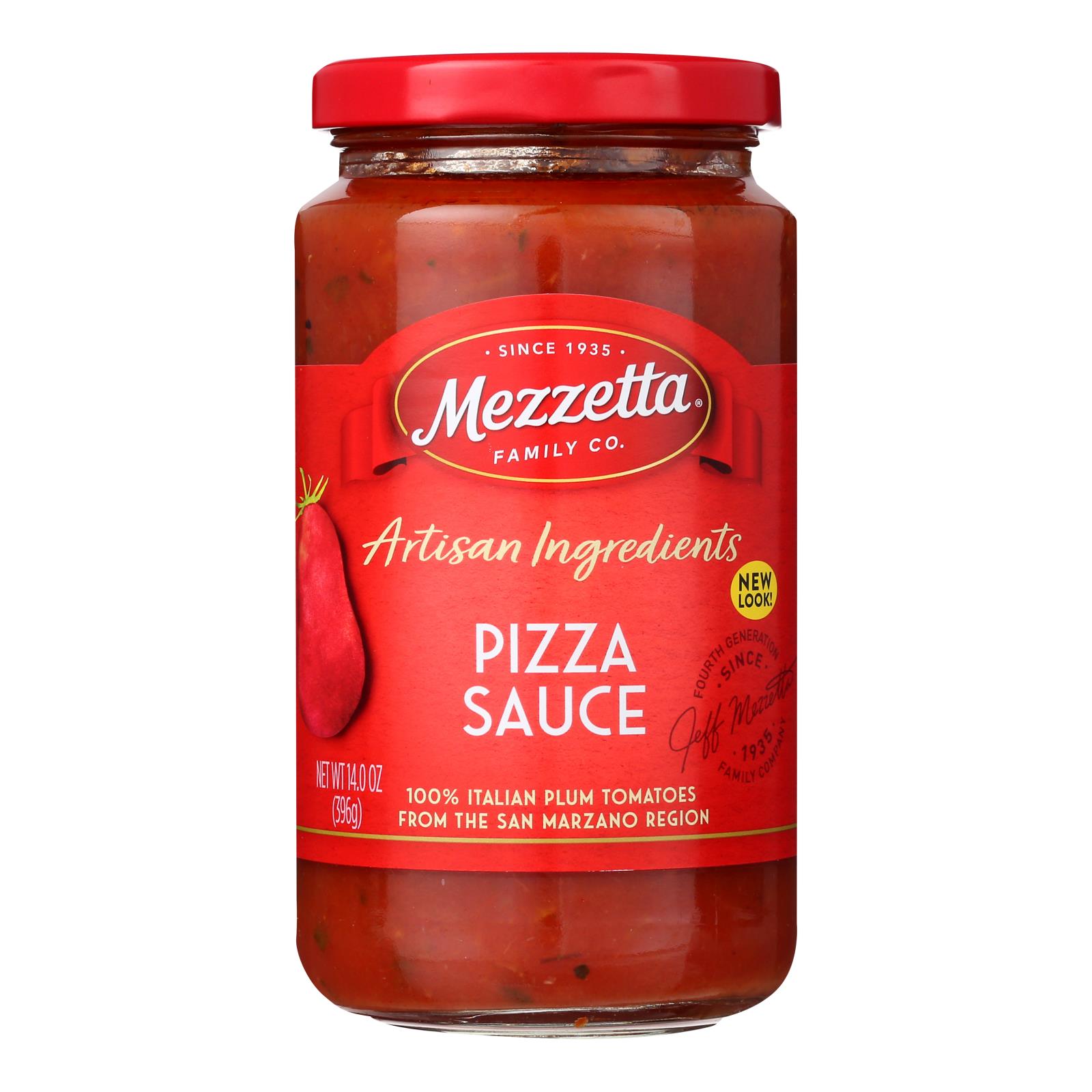 Mezzetta Sauce, Pizza, Case Of 6, 14 Oz