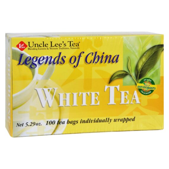 Uncle Lee's Legends Of China White Tea, 100 Tea Bags