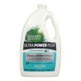 Seventh Generation Ultra Power Plus Dishwasher Detergent Gel, Fresh Citrus, Case Of 6, 65 Oz.