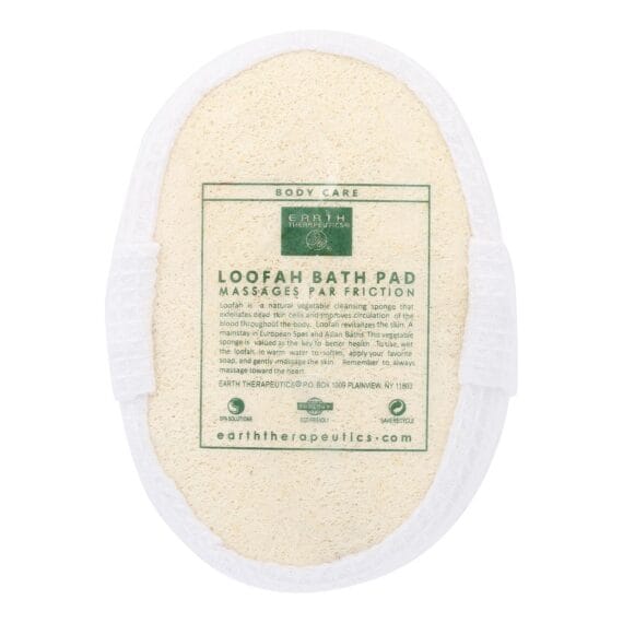 Earth Therapeutics Loofah Bath Pad, 1 Pad