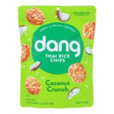 Dang, Sticky Rice Chips, Coconut, Case Of 12, 3.50 Oz