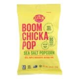 Angie's Kettle Corn Boom Chicka Pop Sea Salt Popcorn, Case Of 24, 0.6 Oz.