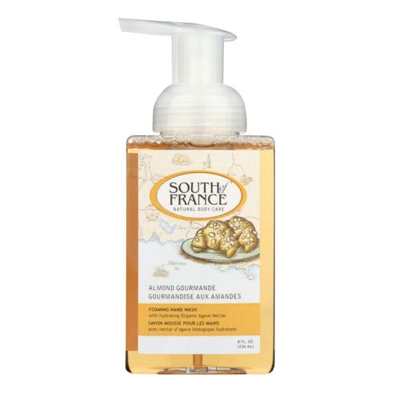 South Of France Hand Soap, Foaming, Almond Gourmande, 8 Oz, 1 Each