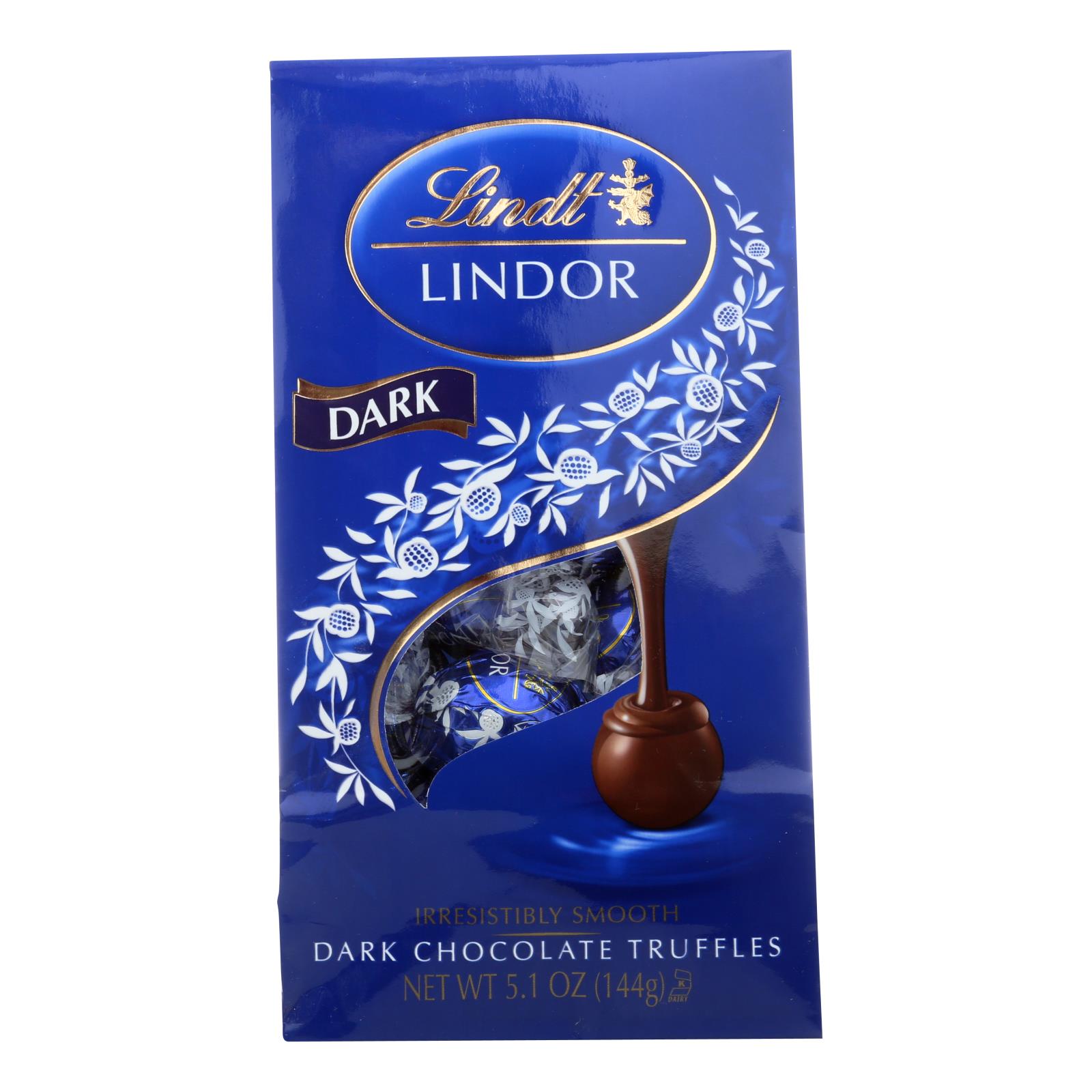 Lindt, Truffles Dark Chocolate Bag, Case Of 6-5.1 Oz