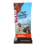 Clif Bar Organic Nut Butter Filled Energy Bar, Chocolate Peanut Butter, Case Of 12, 1.76 Oz.