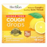 Herbion Naturals Honey Lemon Cough Drops , 1 Each, 18 Ct