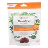 Quantum Research Thera Zinc Lozenges, Blood Orange, 18 Count