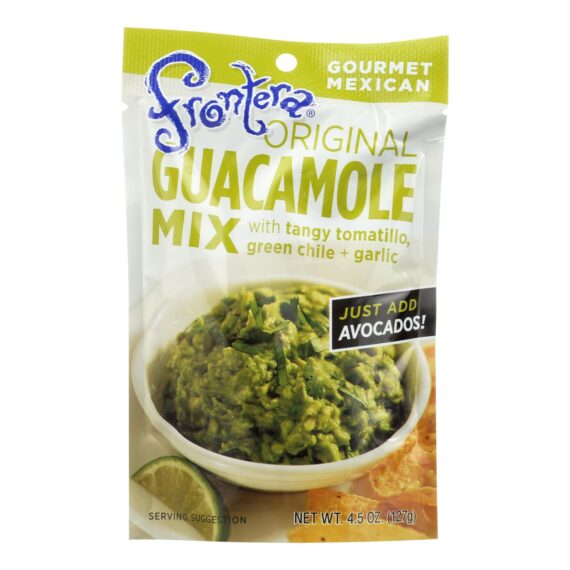 Frontera Foods Original Guacamole Mix, Guacamole Mix, Case Of 8, 4.5 Oz.