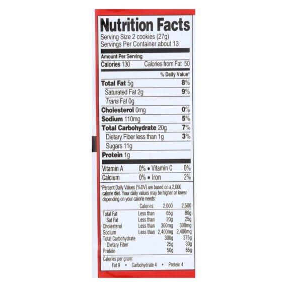 Newman's Own Organics Creme Filled Cookies, Chocolate, Case Of 6, 13 Oz. - Image 3