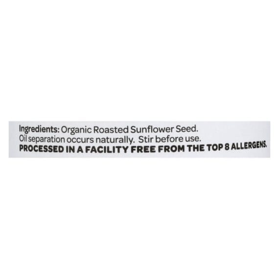 Sunbutter Sunflower Butter, Organic, Case Of 6, 16 Oz. - Image 3