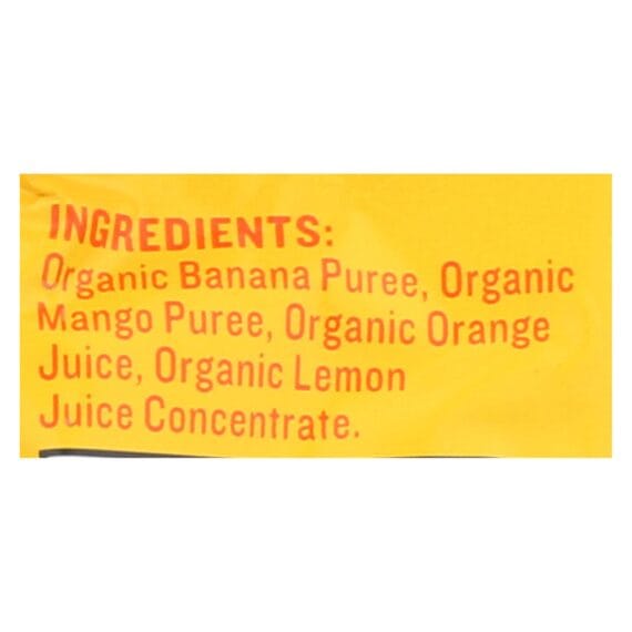 Peter Rabbit Organics Fruit Snacks, Mango Banana And Orange, Case Of 10, 4 Oz. - Image 2