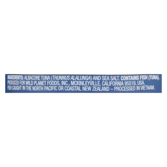 Wild Planet Albacore Tuna, Low Mercury, Case Of 12, 5 Oz. - Image 3