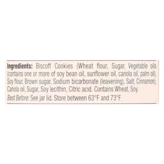 Biscoff Cookie Butter Spread, Peanut Butter Alternative, 13.4 Oz, Case Of 8 - Image 4
