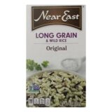 Near East Rice Pilaf Mix, Long Grain And Wild Rice, Case Of 12, 6 Oz.