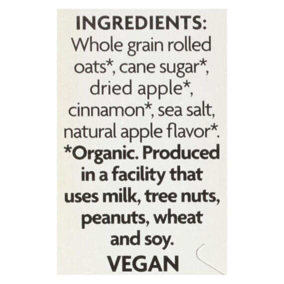 Nature's Path Hot Oatmeal, Apple Cinnamon, Case Of 6, 14 Oz. - Image 2