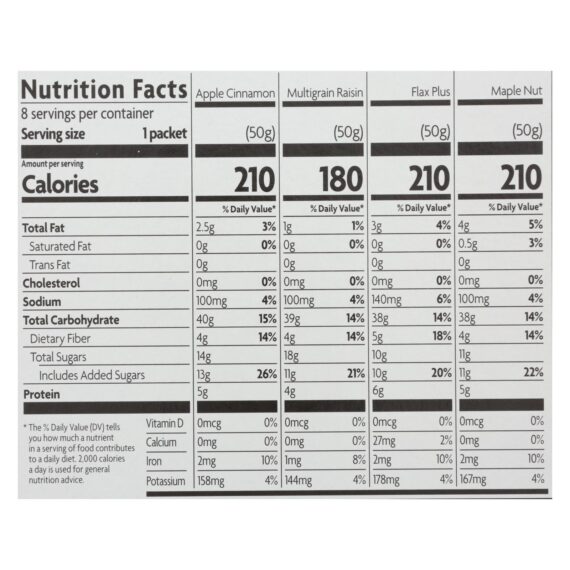 Nature's Path Organic Hot Oatmeal, Variety Pack, Case Of 6, 14 Oz. - Image 3