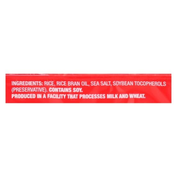 Ka'me Rice Crackers, Original, Case Of 12, 3.5 Oz. - Image 2