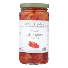 Jeff's Natural Jeff's Natural Bell Pepper Strip, Bell Pepper Strips, Case Of 6, 12 Oz.