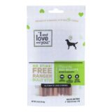 I And Love And You Dog Chews, No Stink Free Ranger Bully Stix, Beef, 5 Count, Case Of 6