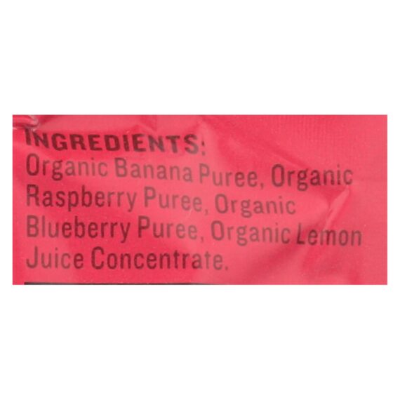 Peter Rabbit Organics Fruit Snacks, Raspberry Banana And Blueberry, Case Of 10, 4 Oz. - Image 2