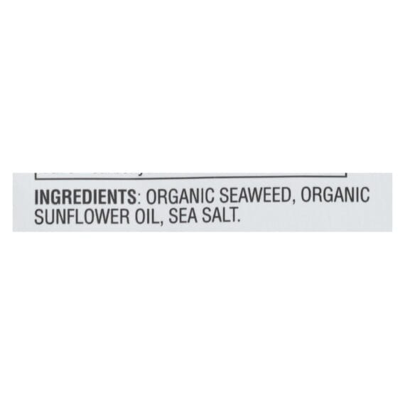 Gimme Organic Wrap N' Roll, Sea Salt, Case Of 10, 0.92 Oz. - Image 2