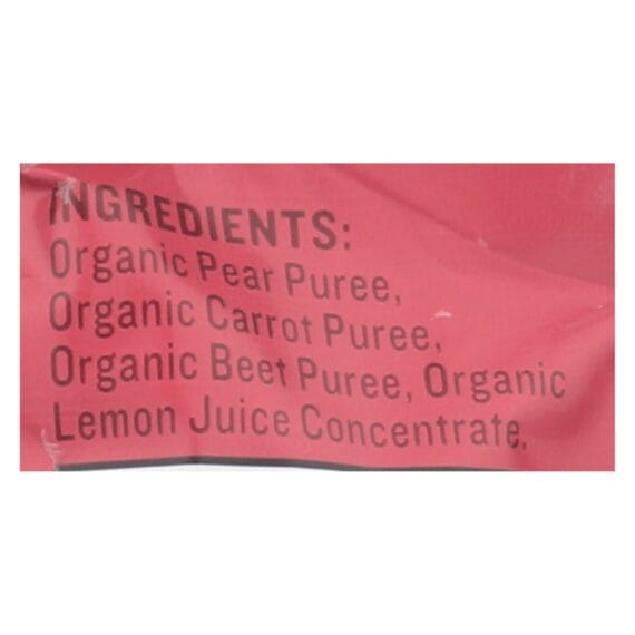Peter Rabbit Organics Veggie Snack, Beet Carrot And Pear, Case Of 10, 1 - Image 3