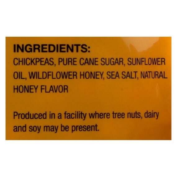 Biena Chickpea Snacks, Honey Roasted, Case Of 8, 5 Oz. - Image 2