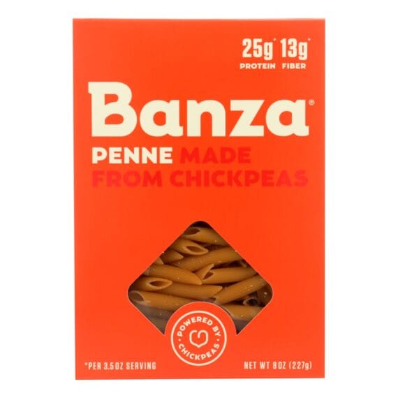 Banza, Chickpea Pasta, Case Of 6, 8 Oz.