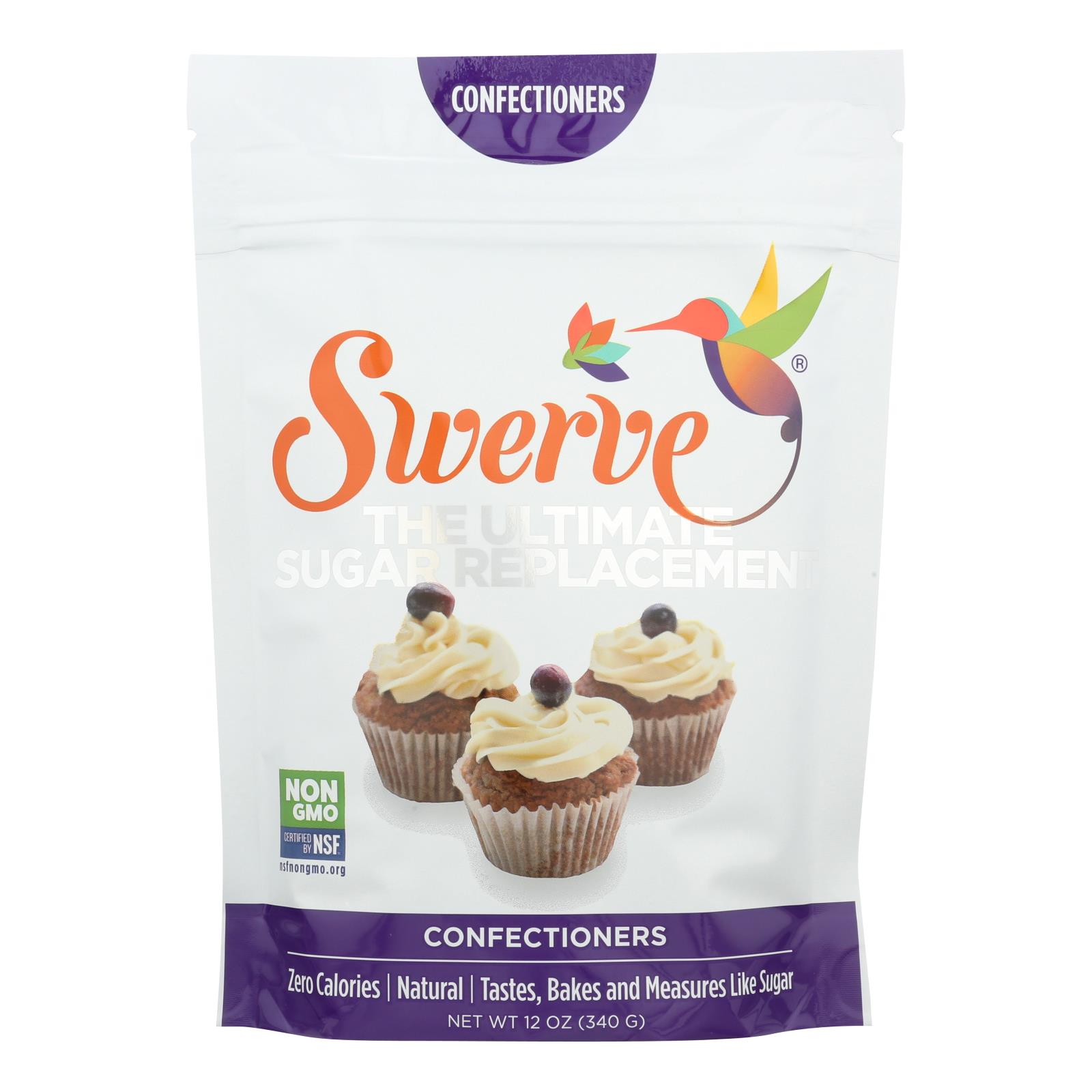 Swerve, Sweetener, Confectioners, Case Of 6, 12 Oz.