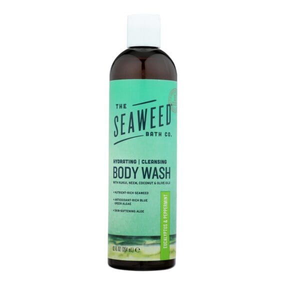 The Seaweed Bath Co Body Wash, Eucalyptus & Peppermint, 12 Fl Oz