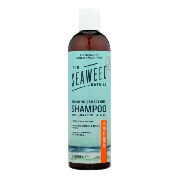 The Seaweed Bath Co Shampoo, Smoothing, Citrus, Vanilla, 12 Fl Oz