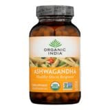 Organic India Ashwagandha Capsules, Bottle, 180 Vege Capsules
