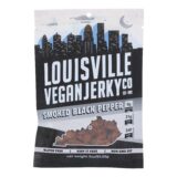 Louisville Vegan Jerky Jerky, Vegan, Black Pepper, Case Of 10, 3 Oz