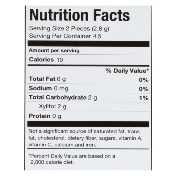 Pur Gum Bubble Gum, Sugar Free, Case Of 12, 9 Count - Image 2