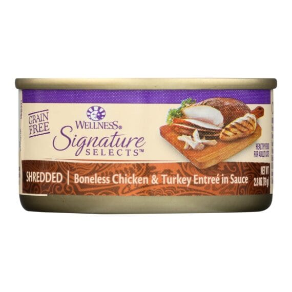 Wellness Pet Products Cat, Can, Turkey, Chicken, Signature Selects, Case Of 12, 2.8 Oz