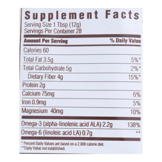 Spectrum Essentials Organic Chia Seeds, Omega-3 And Fiber, 12 Oz - Image 2
