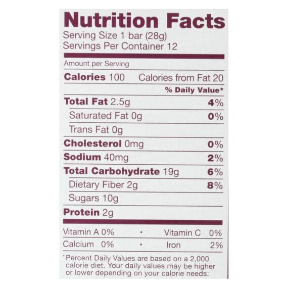 Nature's Bakery Stone Ground Whole Wheat Fig Bar, Original, Case Of 6, 2 Oz. - Image 3