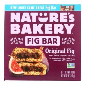 Nature's Bakery Stone Ground Whole Wheat Fig Bar, Original, Case Of 6, 2 Oz.