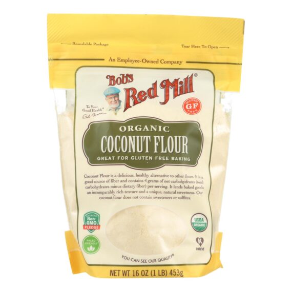 Bob's Red Mill, Flour, Organic, Coconut, Case Of 4, 16 Oz