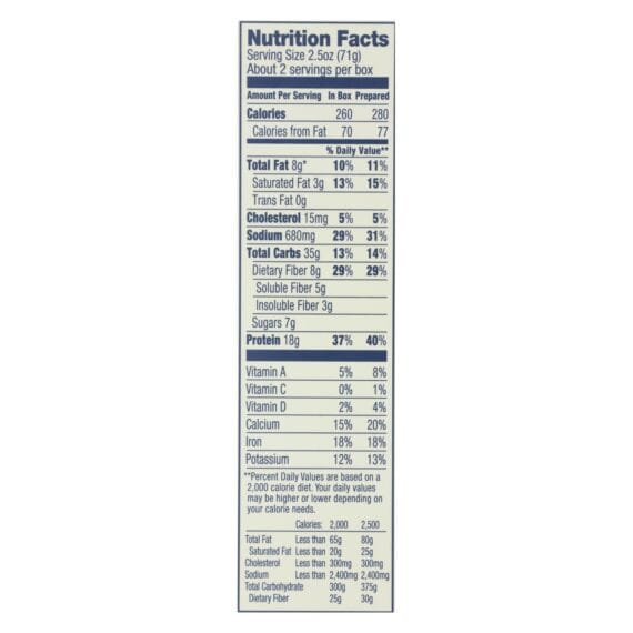 Banza, Chickpea Pasta Mac And Cheese, White Cheddar, Case Of 6, 5.5 Oz. - Image 3