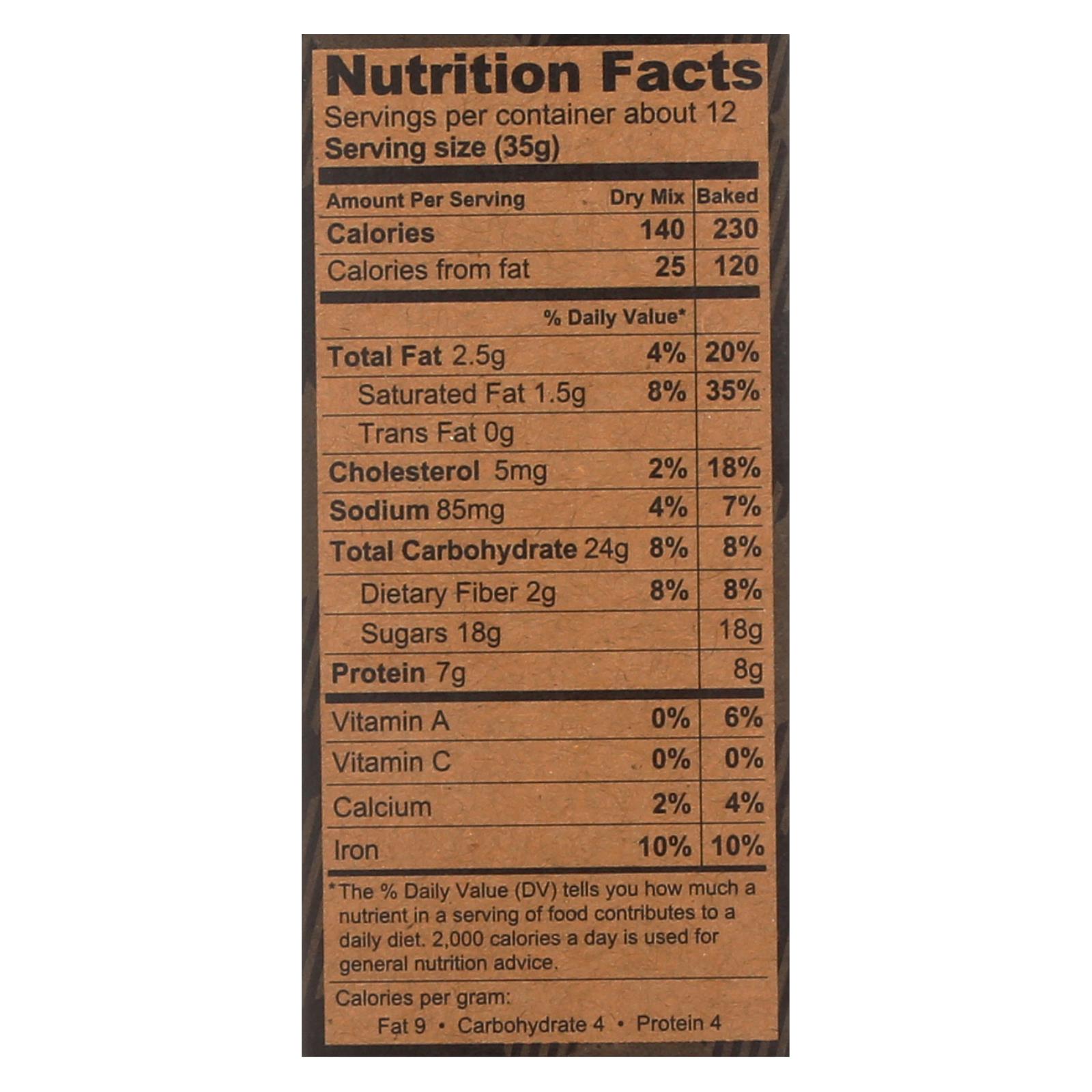 Kodiak Cakes, Brownie Mix Chocolate Fudge, Case Of 6-14.82 Oz - Image 2