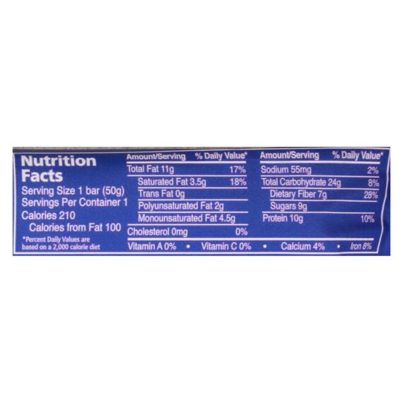Zing Bars, Nutrition Bar, Dark Chocolate Coconut, 1.76 Oz Bars, Case Of 12 - Image 3