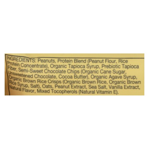 Zing Bars, Nutrition Bar, Peanut Butter Chocolate Chip, 1.76 Oz Bars, Case Of 12 - Image 2