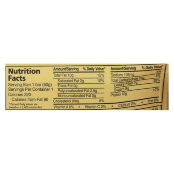Zing Bars, Nutrition Bar, Peanut Butter Chocolate Chip, 1.76 Oz Bars, Case Of 12 - Image 3