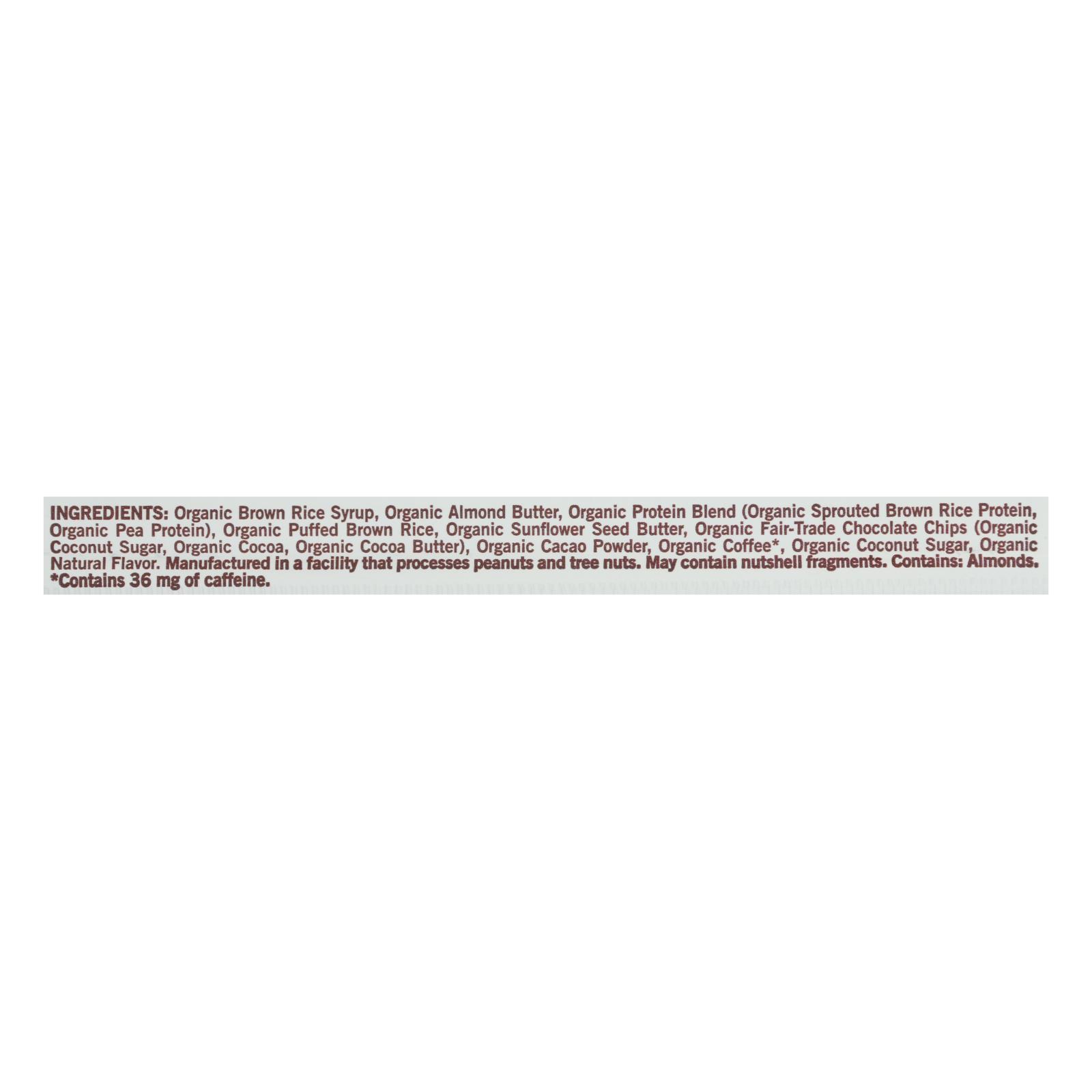 Gomacro Bar, Organic, Mocha, Chocolate Chip, Case Of 12, 2.3 Oz - Image 2